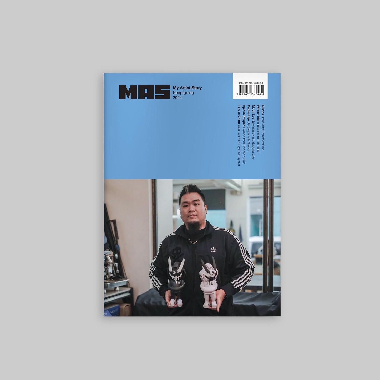 My artist story magazine Issue 1: Keep going (Designer toy magazine)