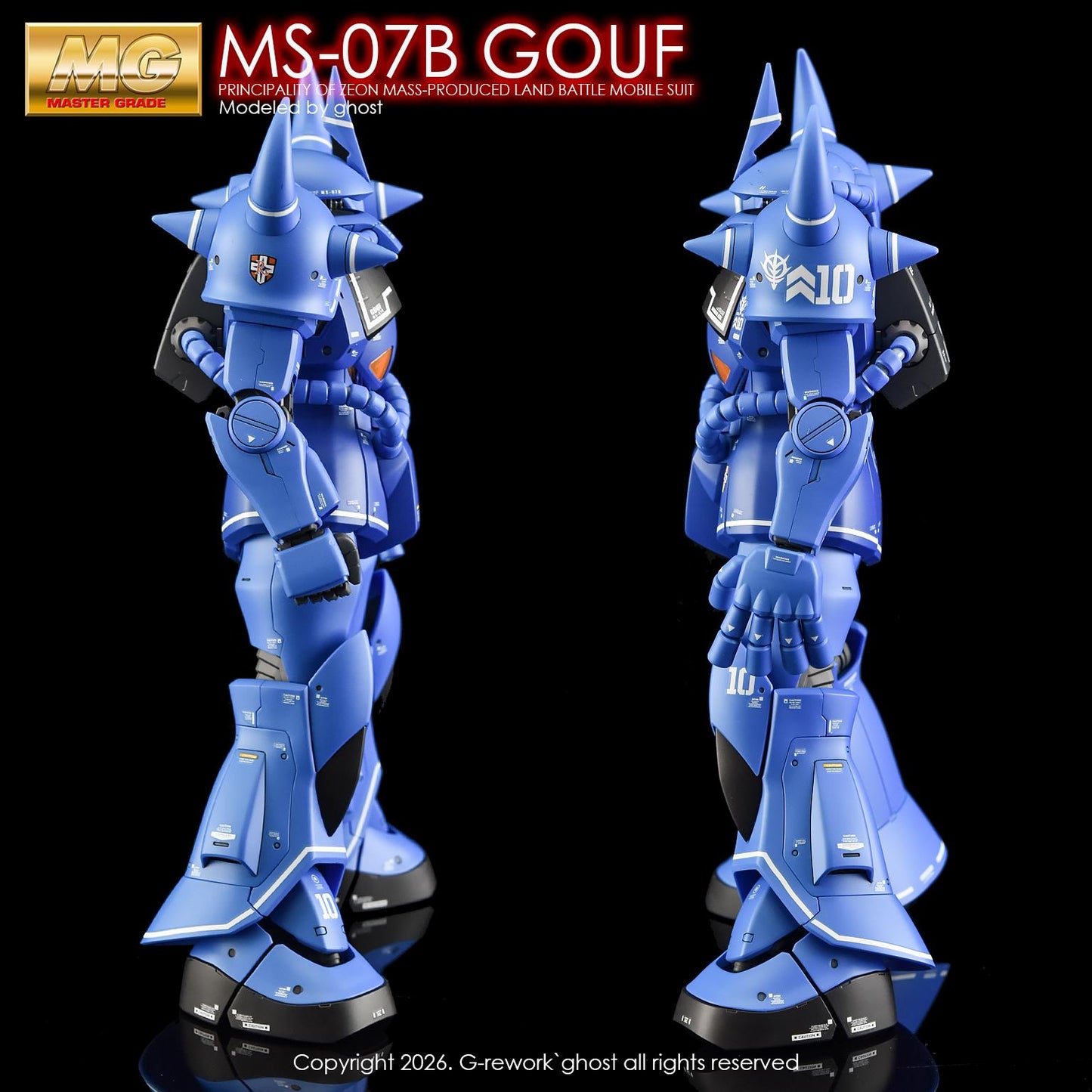 G-Rework [MG] GOUF 2.0 (WATER DECAL ONLY)