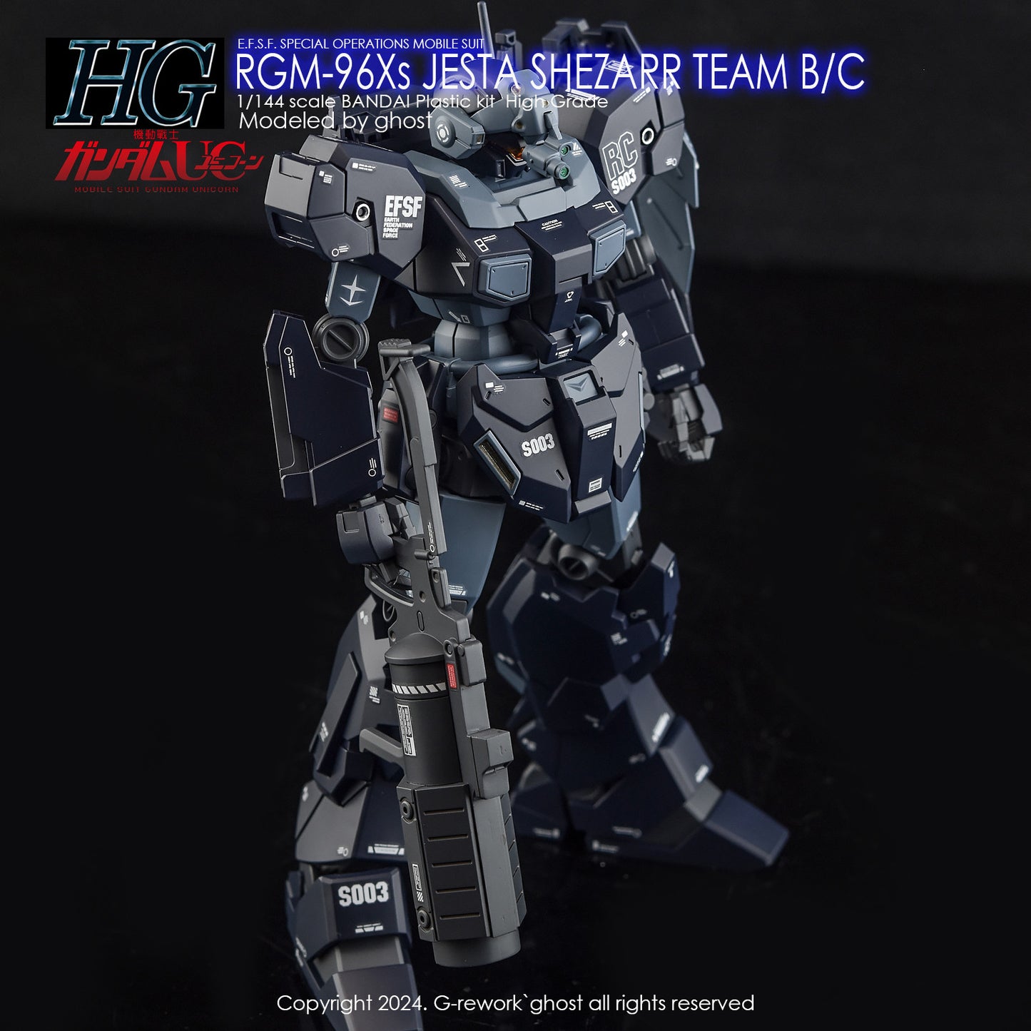 G-Rework [HG] RGM-96Xs JESTA SHEZARR TYPE B/C (water slide decal)