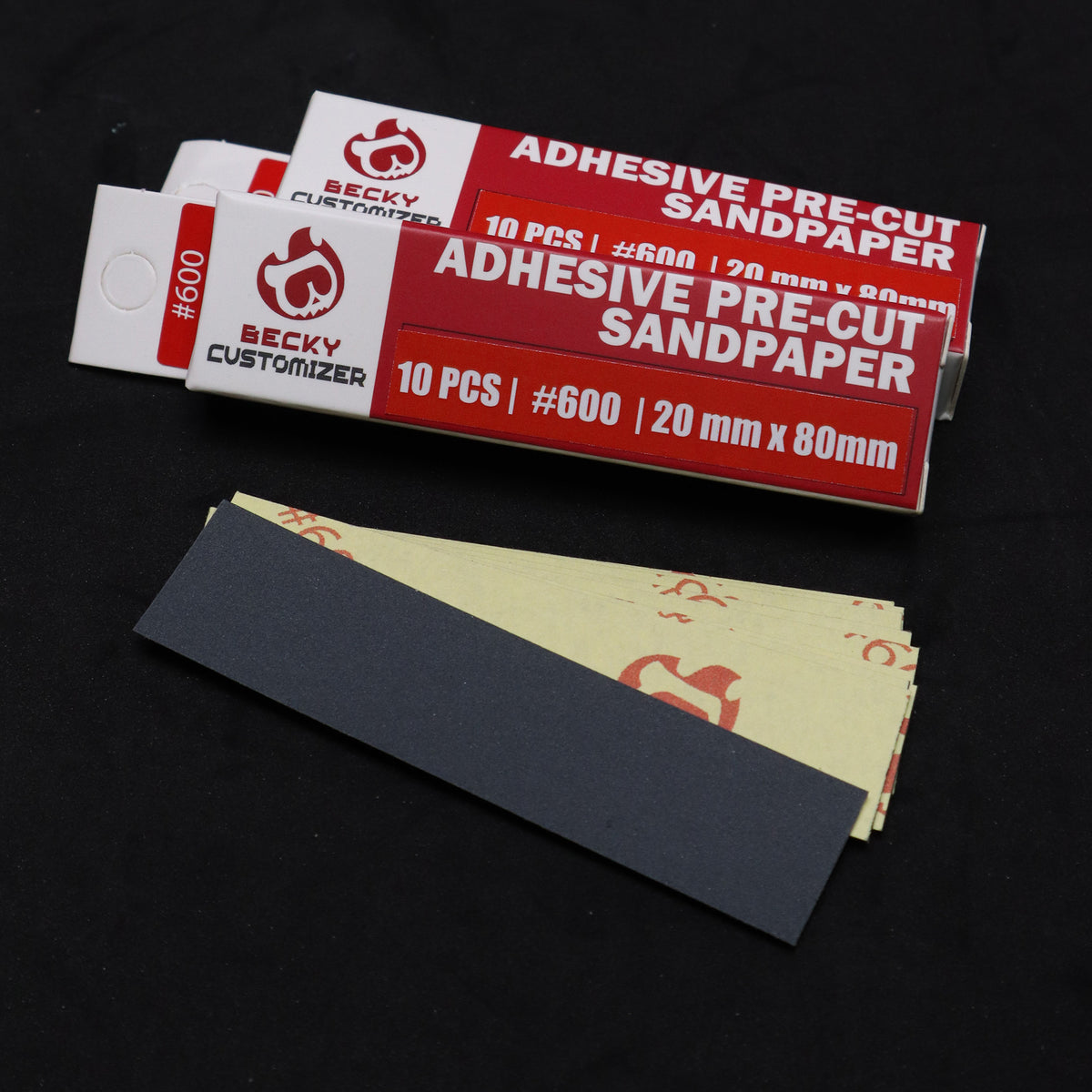 Becky Customizer Sandpaper (Adhesive pre-cut sandpaper)