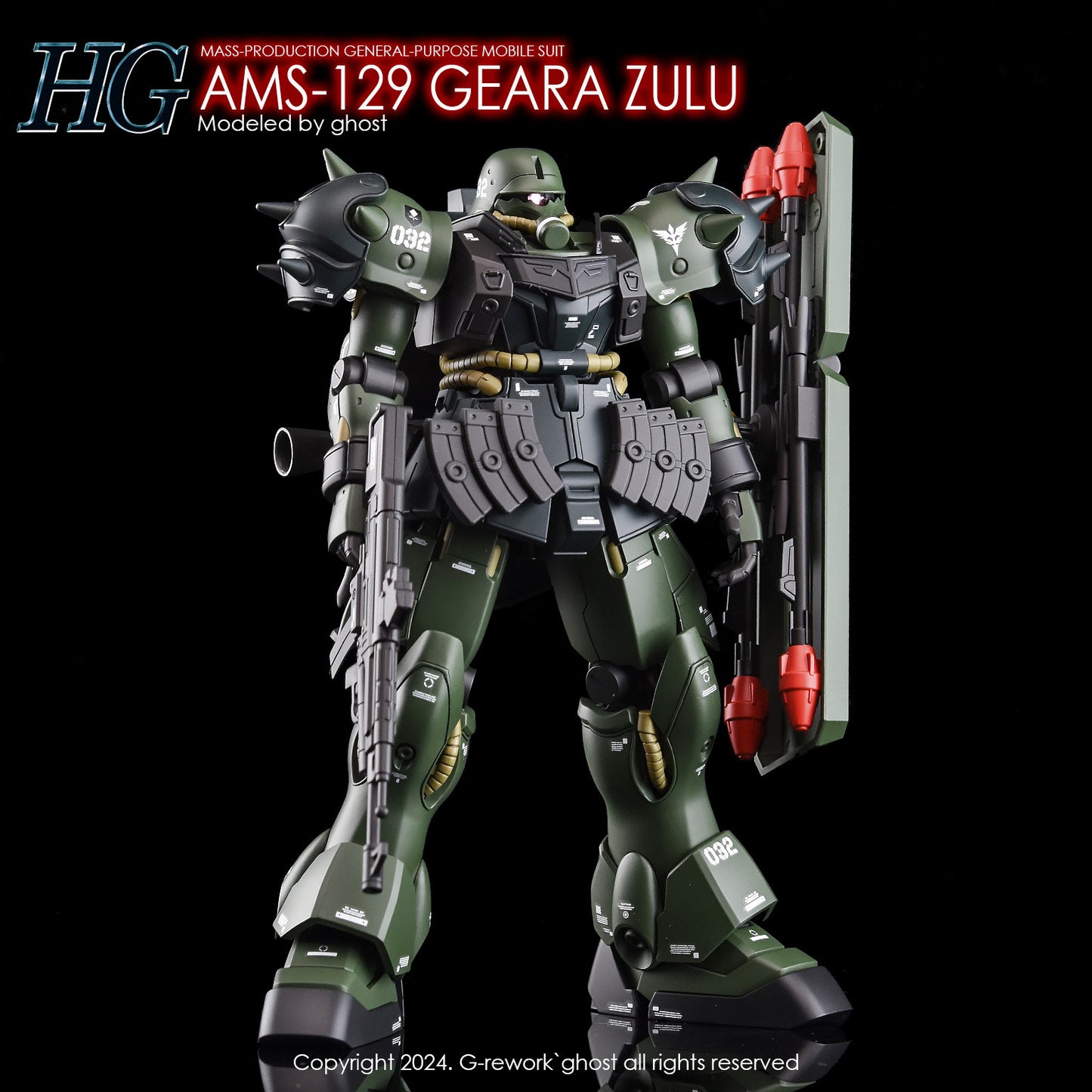 G-Rework HG GEARA ZULU (water slide water)