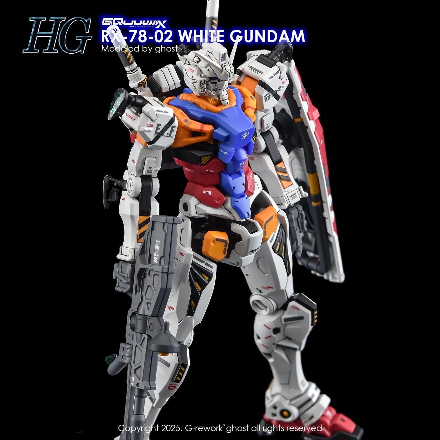 G-Rework [HG] [GQuuuuuuX] WHITE GUNDAM (Water slide ONLY)