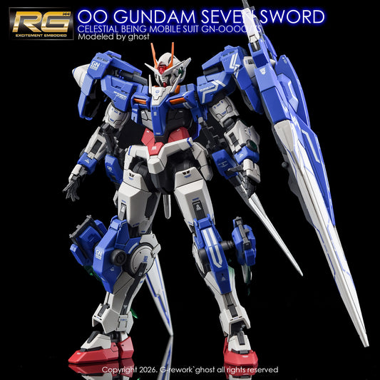 G-Rework [RG] OO SEVEN SWORD (Water Slide Decal)