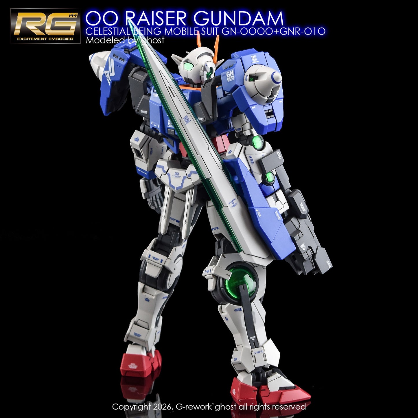 G-Rework [RG] OO RAISER (Water Slide ONLY)