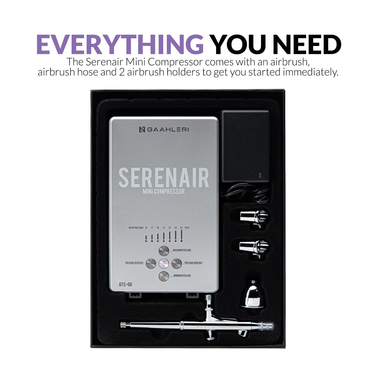 Gaahleri Ambition Series GTS-06 Serenair Mini Air Compressor