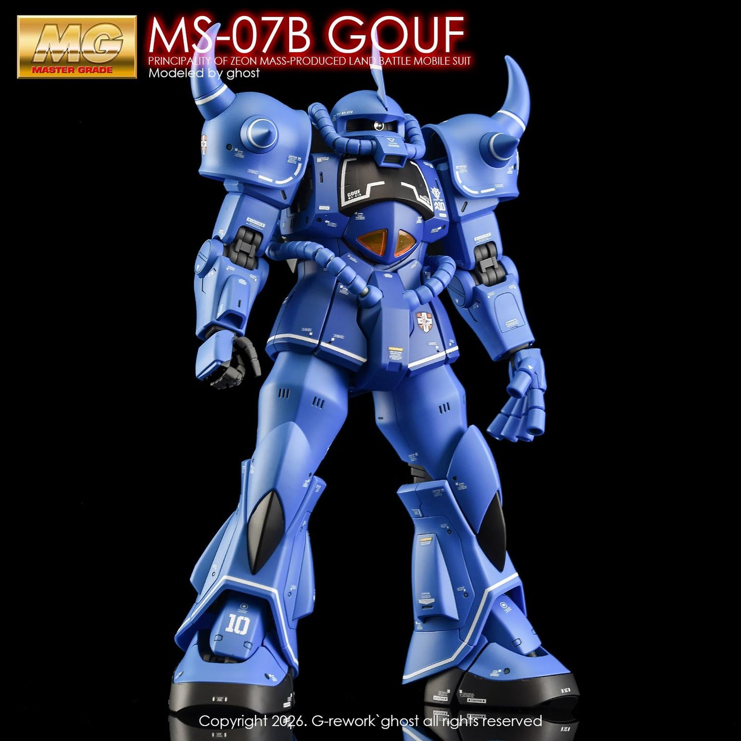 G-Rework [MG] GOUF 2.0 (WATER DECAL ONLY)