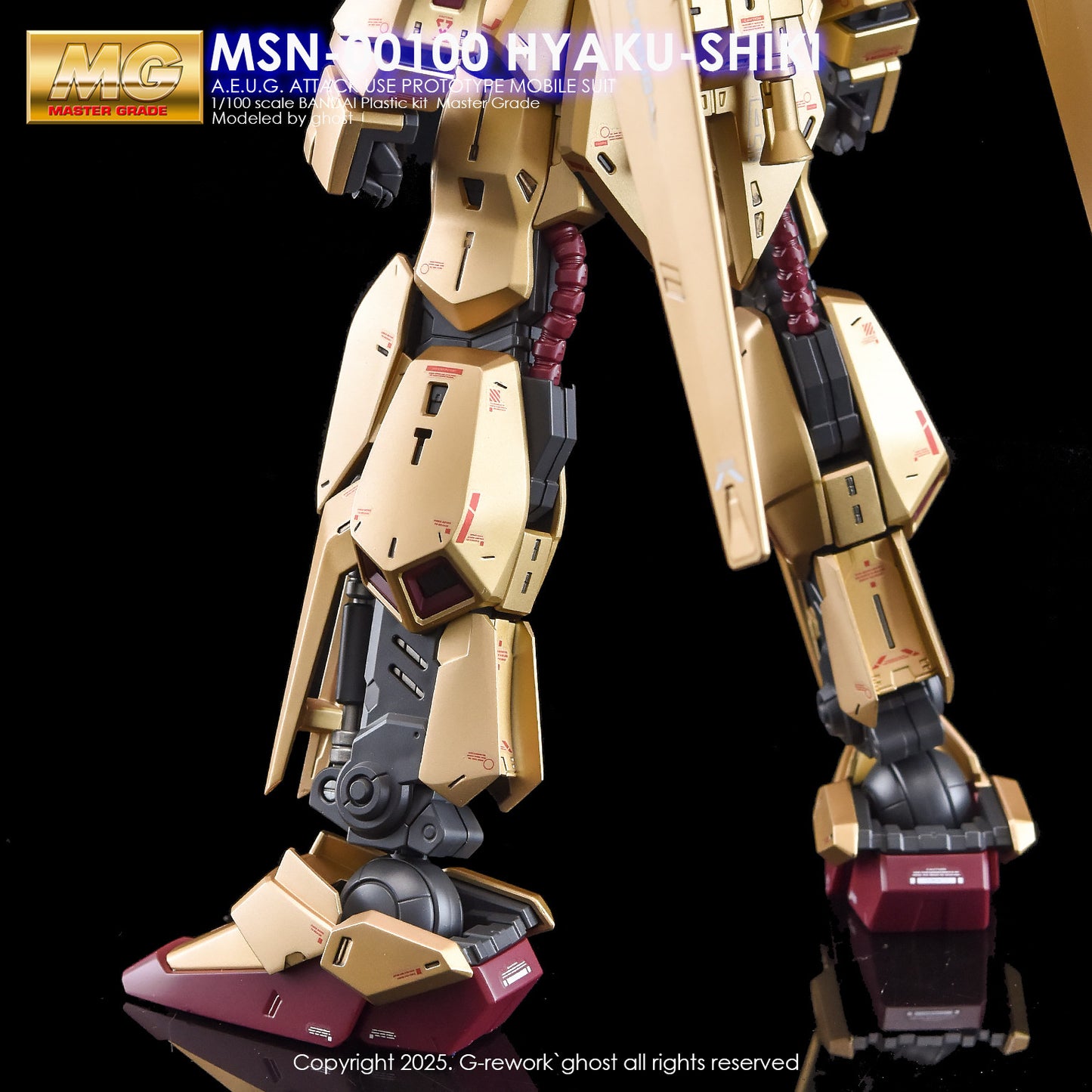 G-Rework [MG] HYAKU-SHIKI Ver.2.0 (Water slide decal ONLY)
