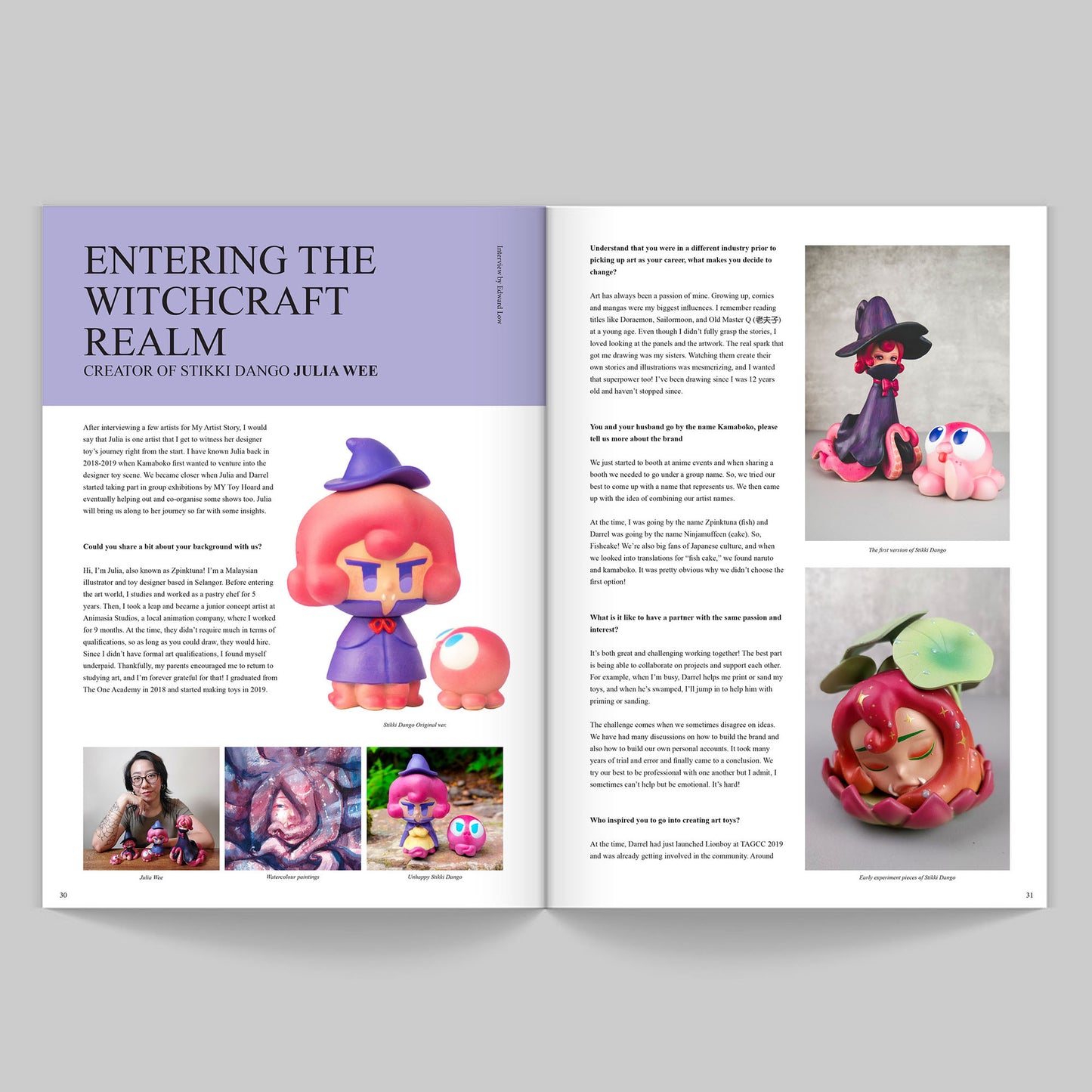 My artist story magazine Issue 2: Imaginary World (Designer toy magazine)