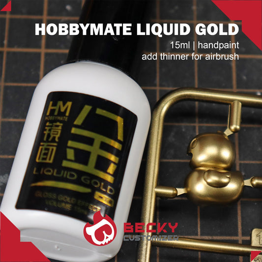 Hobbymate Gold Liquid (15ml / Add thinner for airbrush)