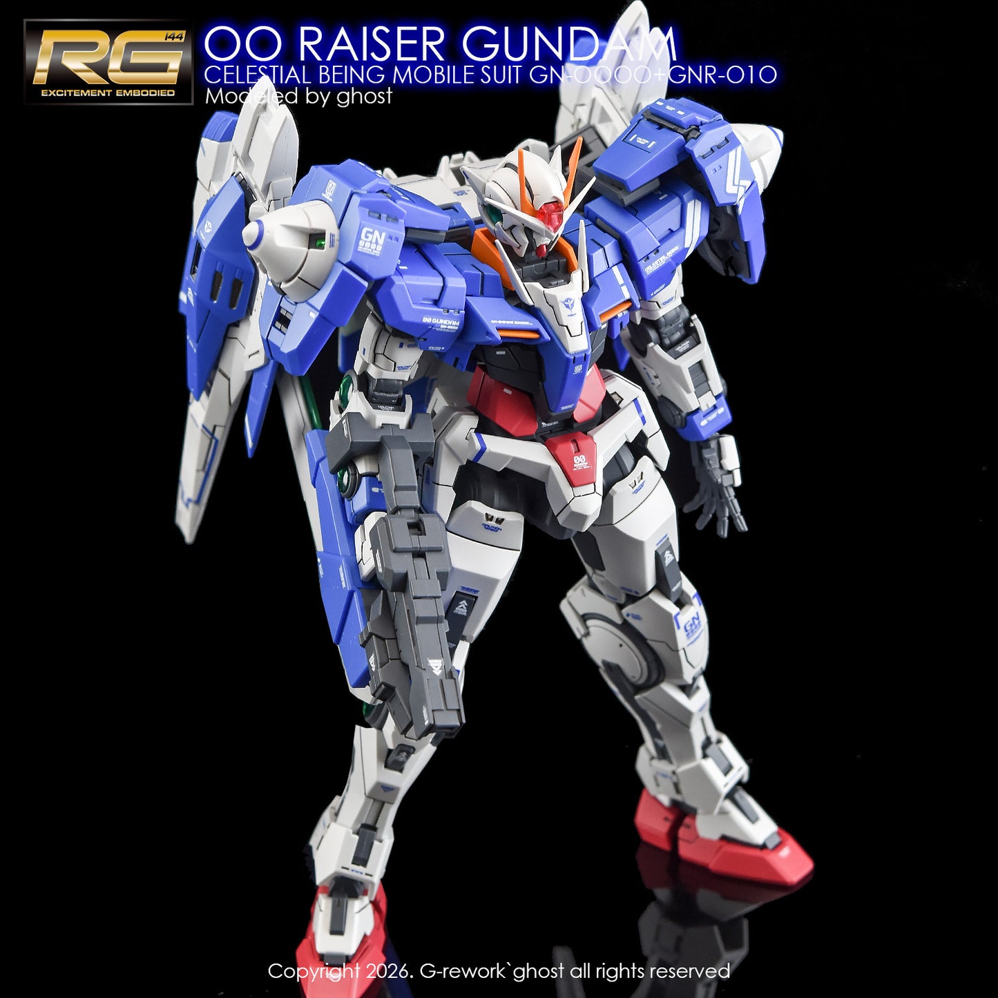 G-Rework [RG] OO RAISER (Water Slide ONLY)
