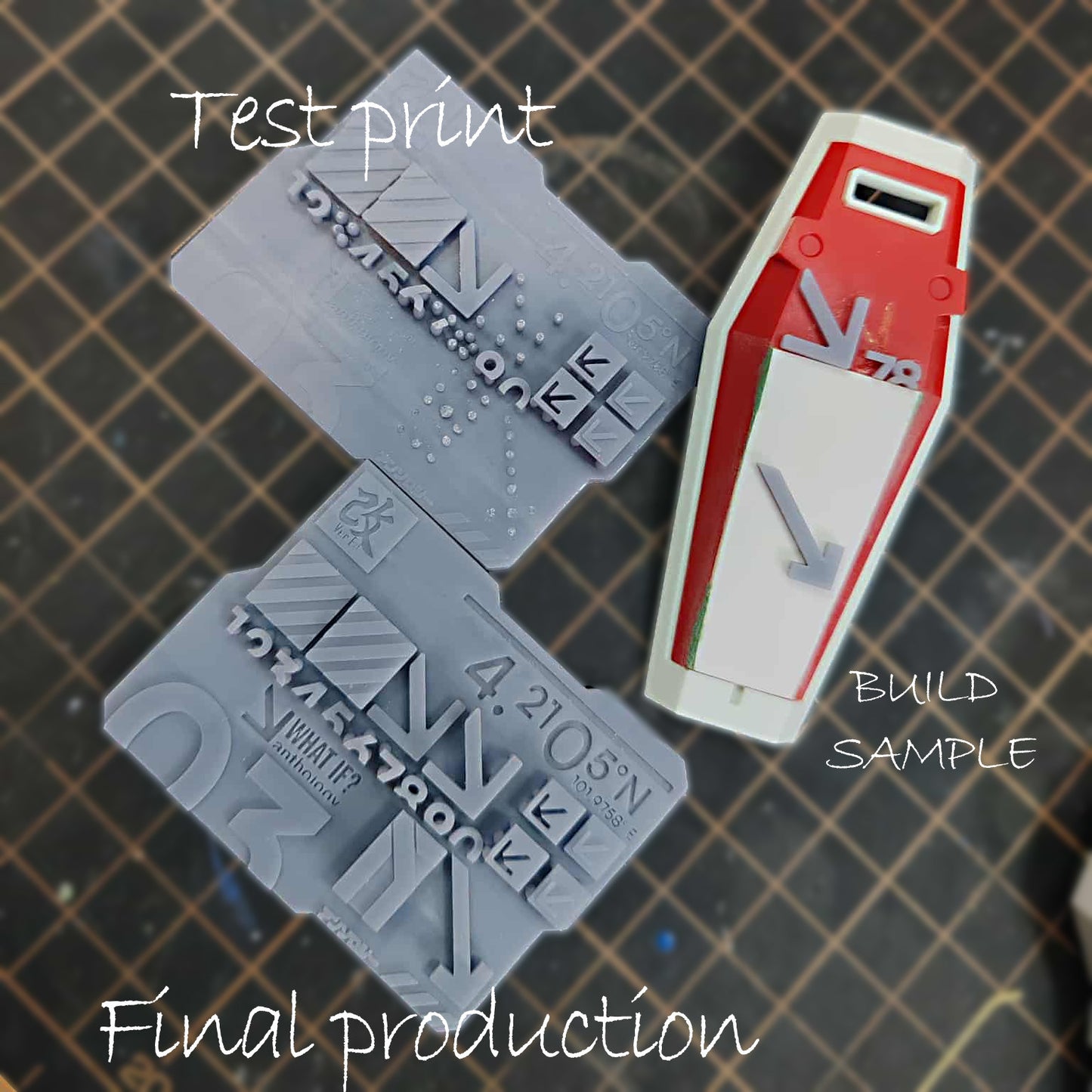 Ver. Ed Anthology 03 3D printed emblems [Limited Edition]