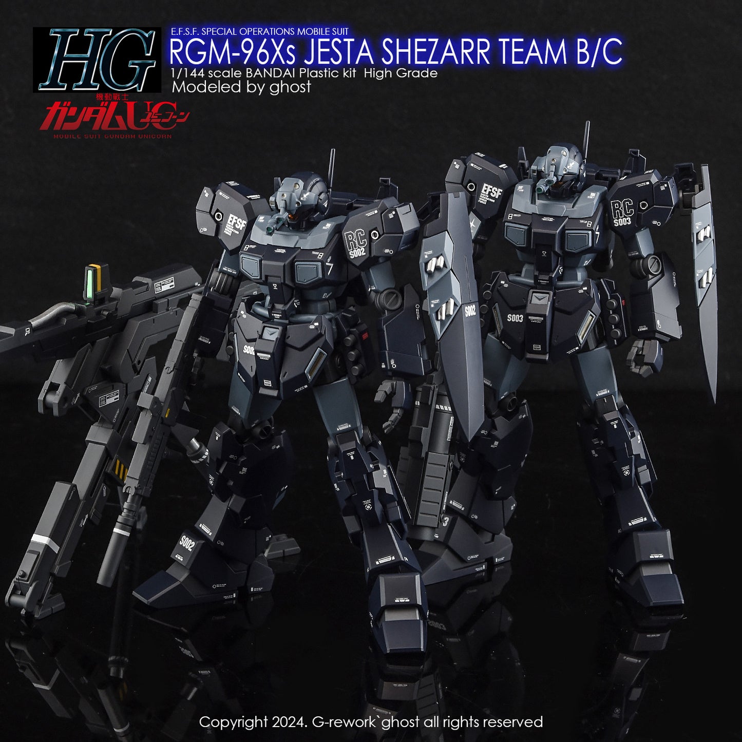 G-Rework [HG] RGM-96Xs JESTA SHEZARR TYPE B/C (water slide decal)