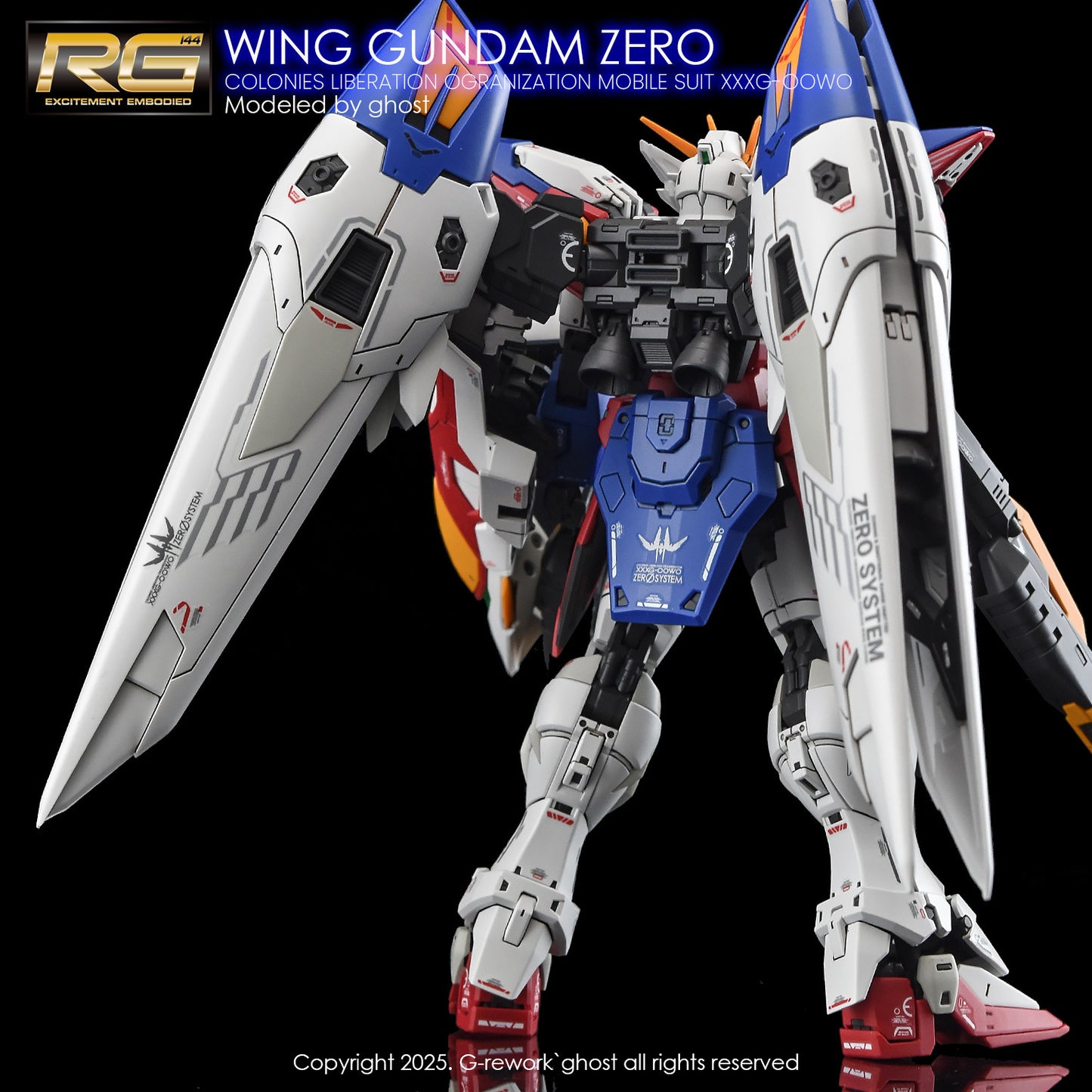 G-Rework [RG] WING GUNDAM ZERO (Water slide decal ONLY)