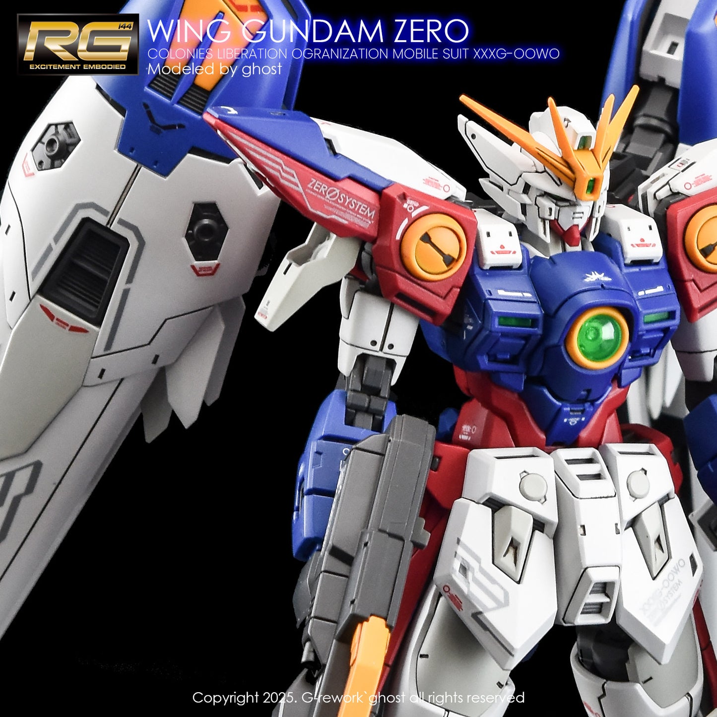 G-Rework [RG] WING GUNDAM ZERO (Water slide decal ONLY)