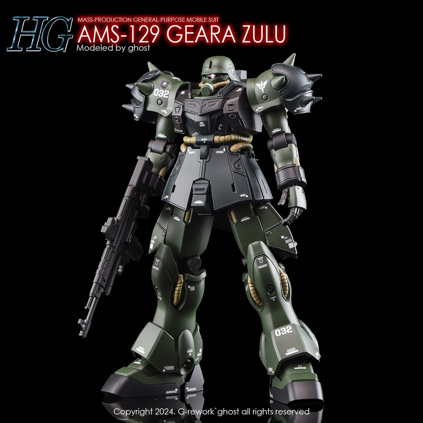 G-Rework HG GEARA ZULU (water slide water)