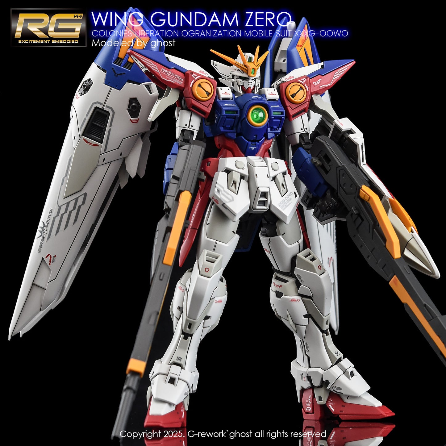 G-Rework [RG] WING GUNDAM ZERO (Water slide decal ONLY)