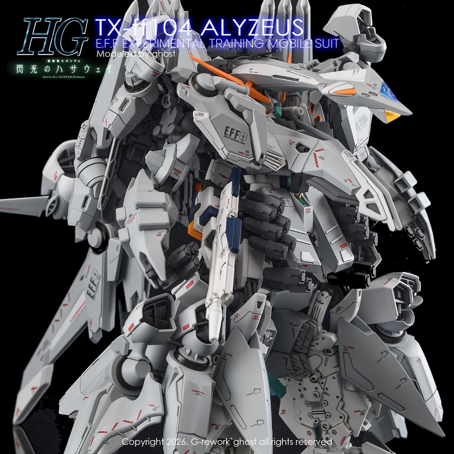 G-Rework [HG] ALYZEUS (WATER DECAL ONLY)