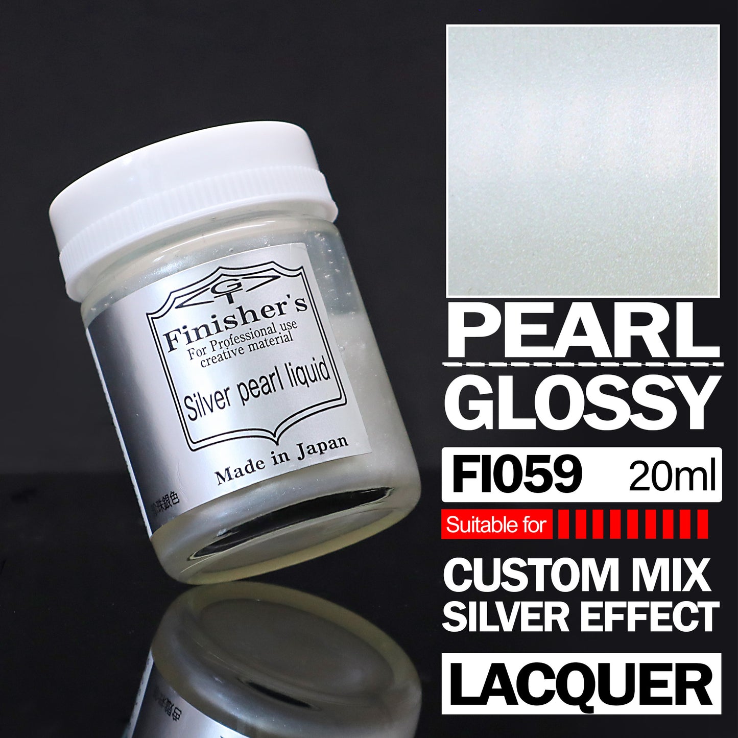 Finisher's FI059 Silver Pearl Liquid