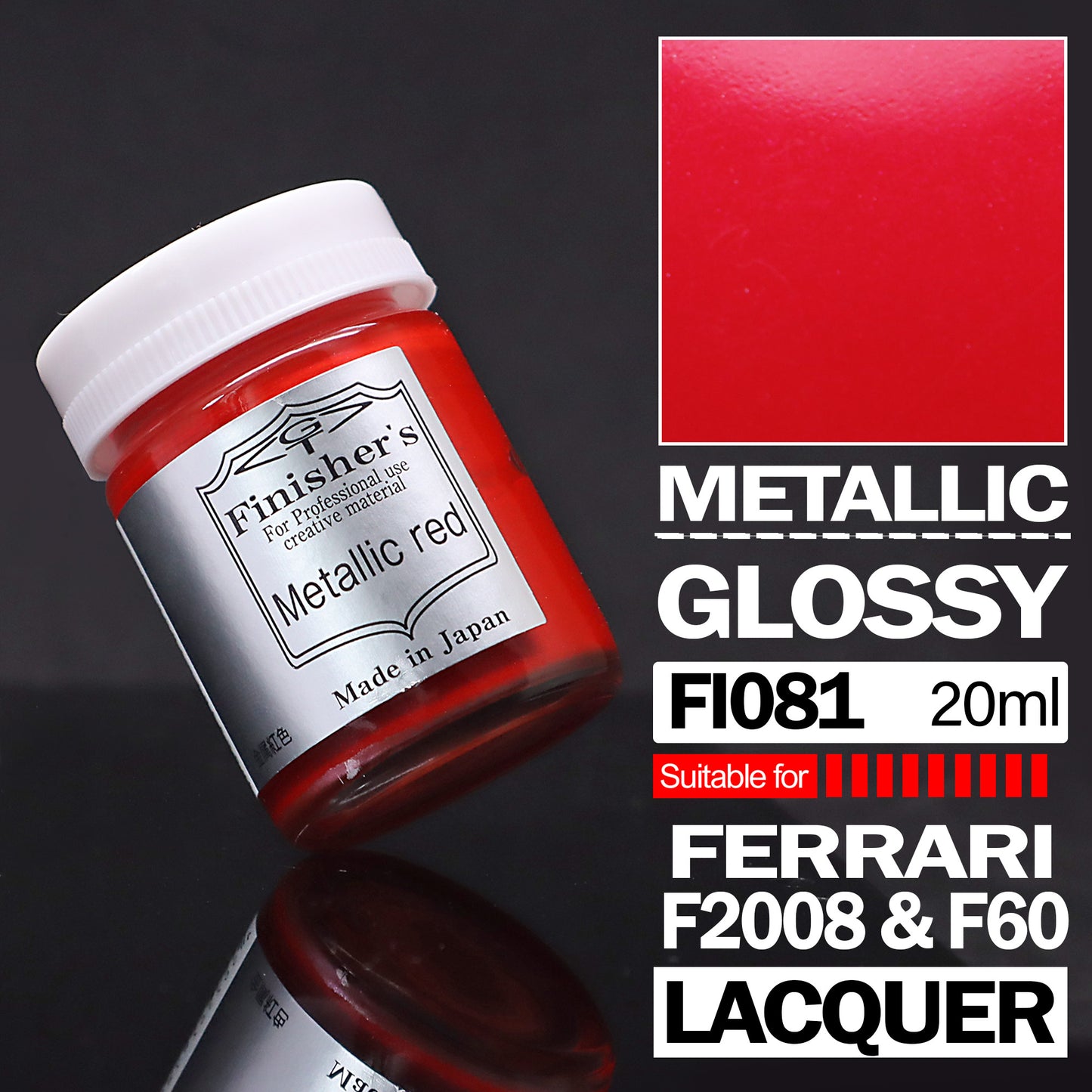 Finisher's FI081 Metallic Red