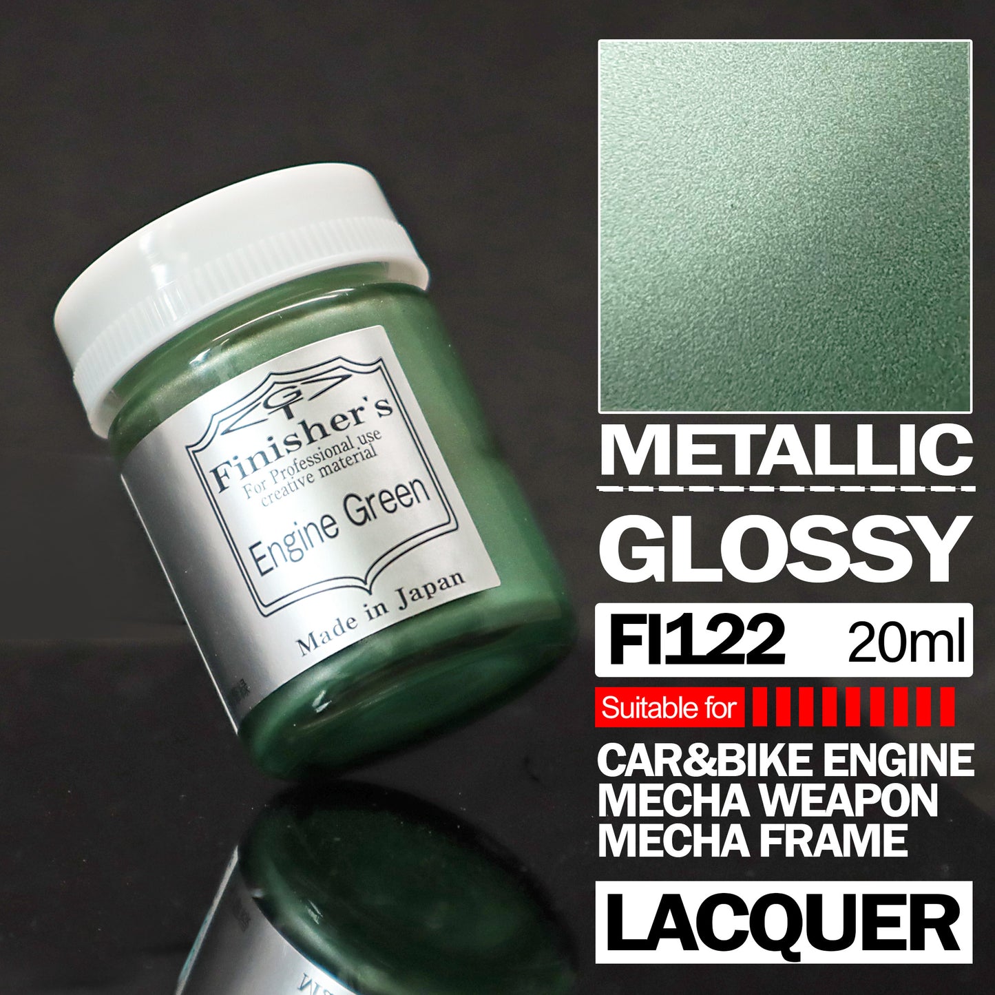 Finisher's FI122 Engine Green