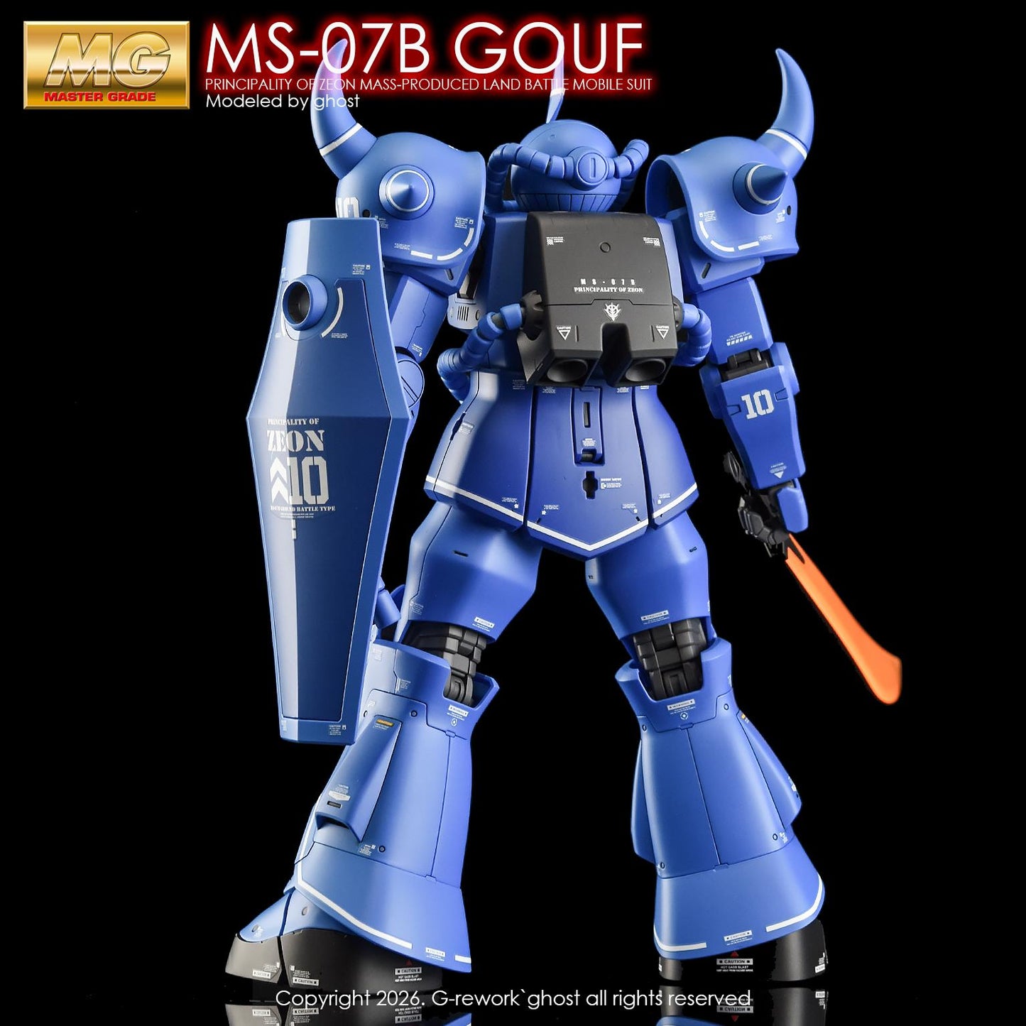 G-Rework [MG] GOUF 2.0 (WATER DECAL ONLY)