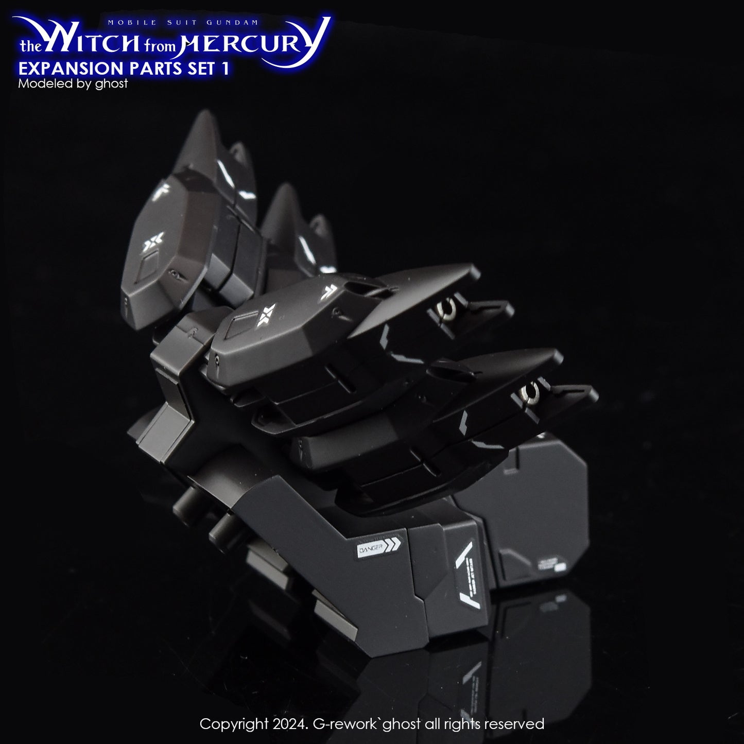 G-Rework [HG] Witch from Mercury Expansion Parts set 1 (water slide decal)
