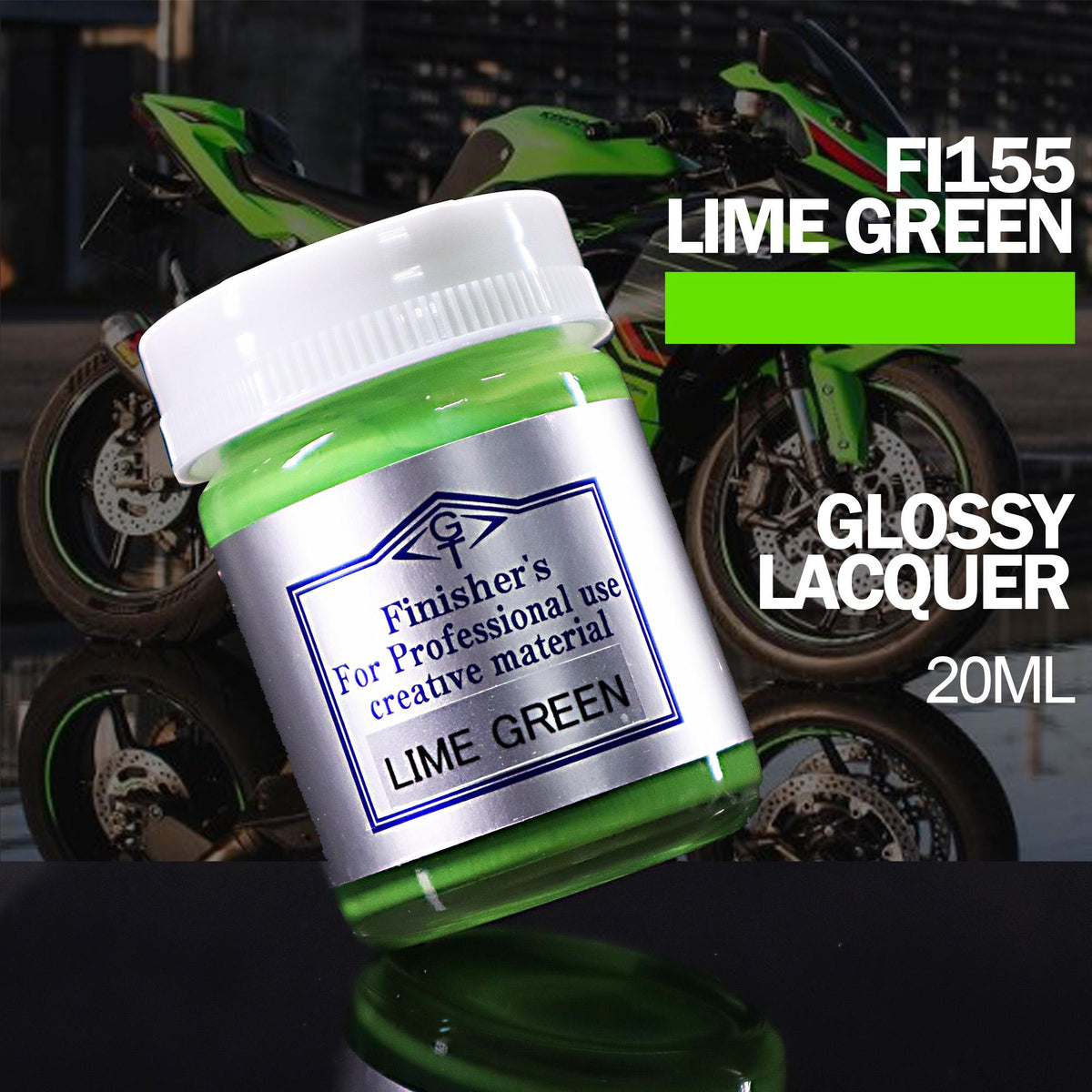 Finisher's FI155 Lime Green (Lacquer 20ml)