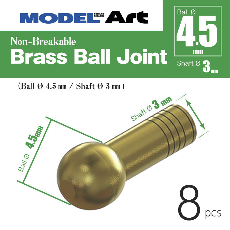 Unbreakable ball joint/Brass ball joint (for figures and mecha)