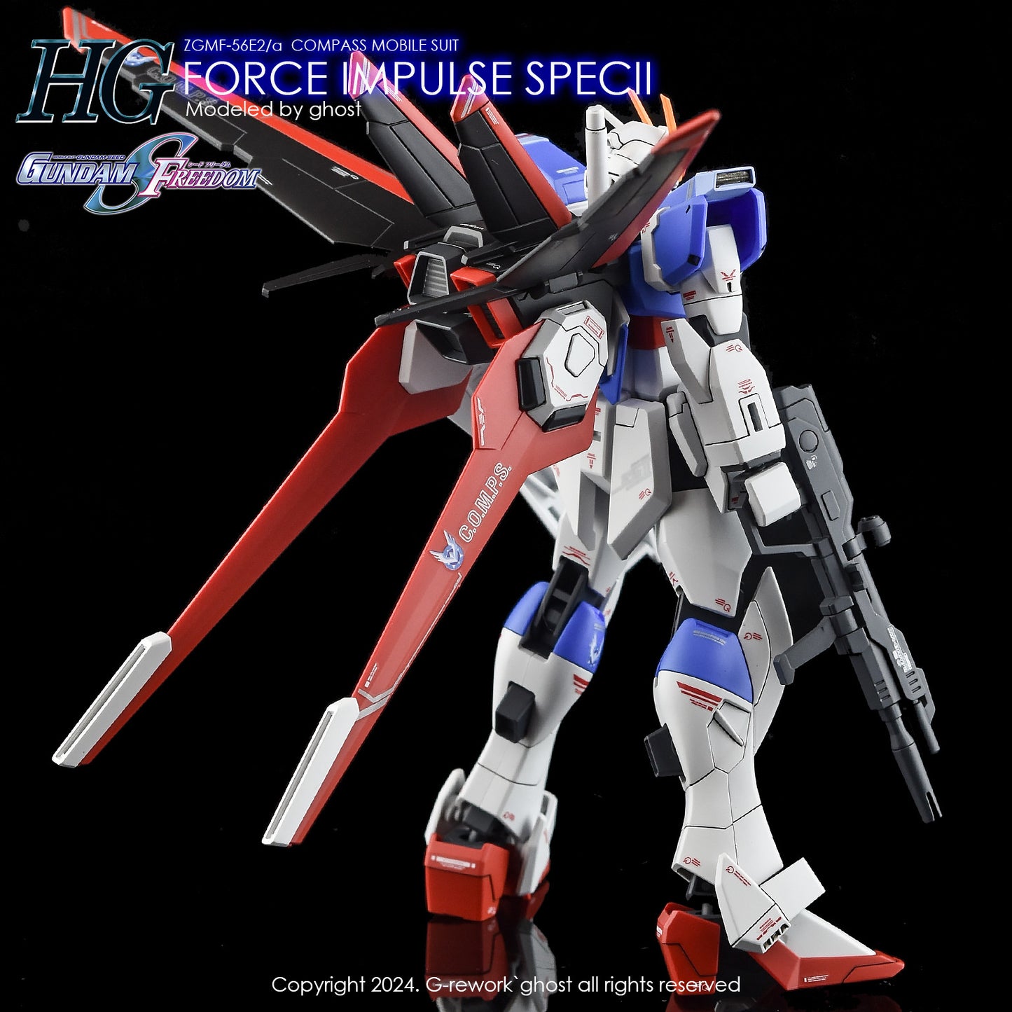 G-Rework [HG] SEED FORCE IMPULSE GUNDAM (water slide decal)