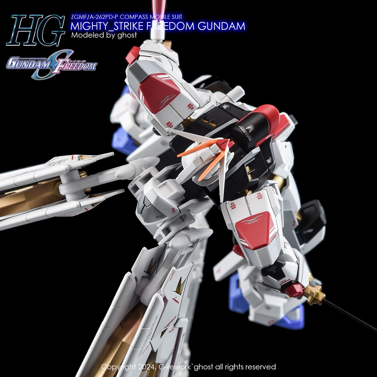 G-Rework [HG] SEED MIGHTY STRIKE FREEDOM (water slide decal)