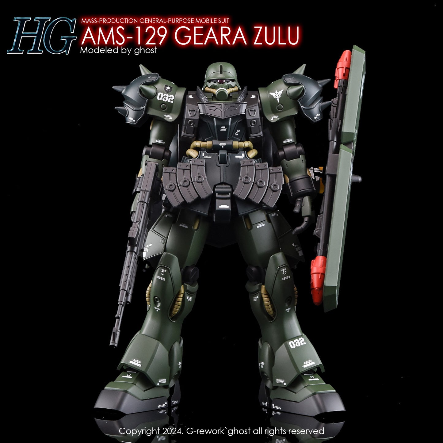 G-Rework HG GEARA ZULU (water slide water)