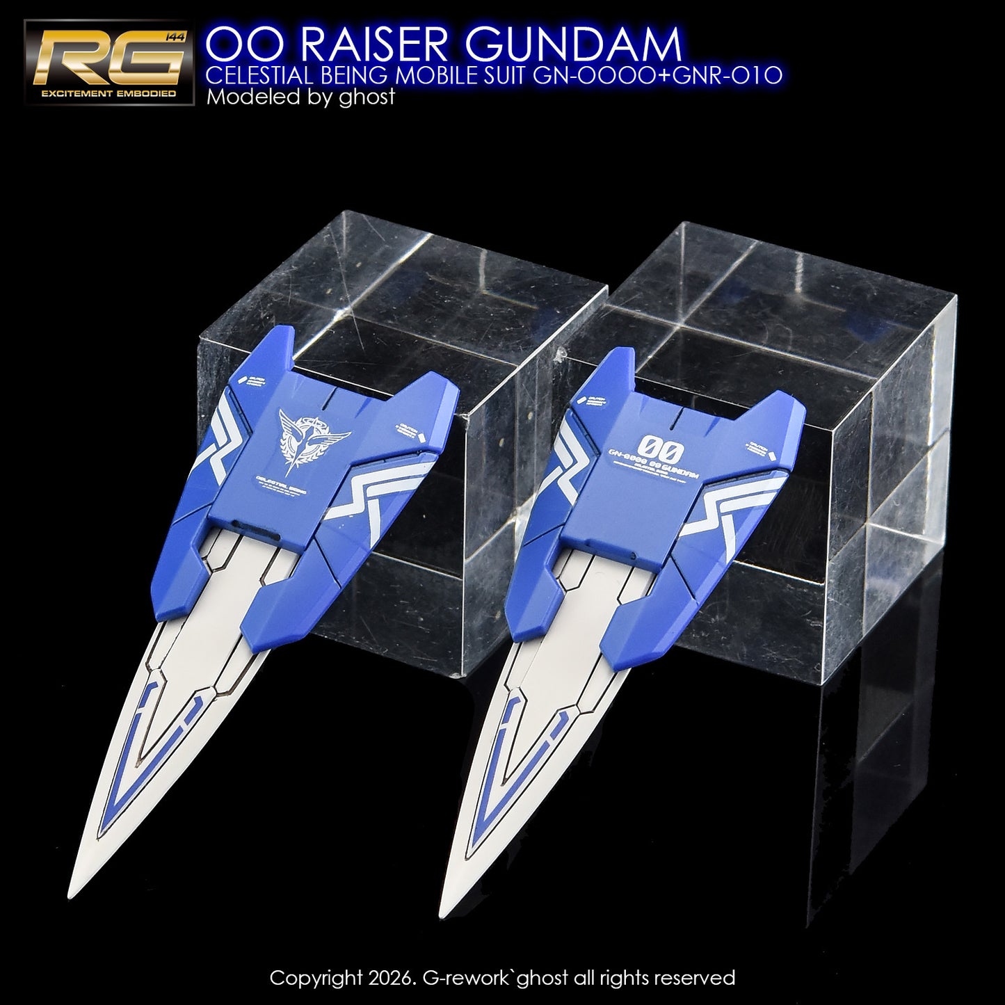 G-Rework [RG] OO RAISER (Water Slide ONLY)