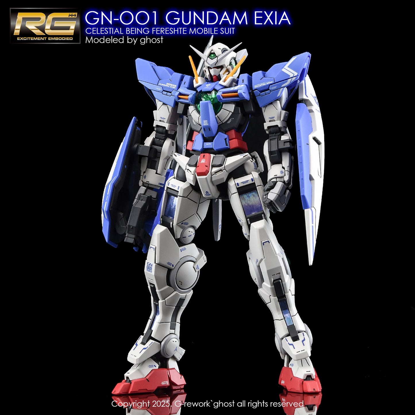 G-Rework [RG] GUNDAM EXIA (Water slide decal ONLY)