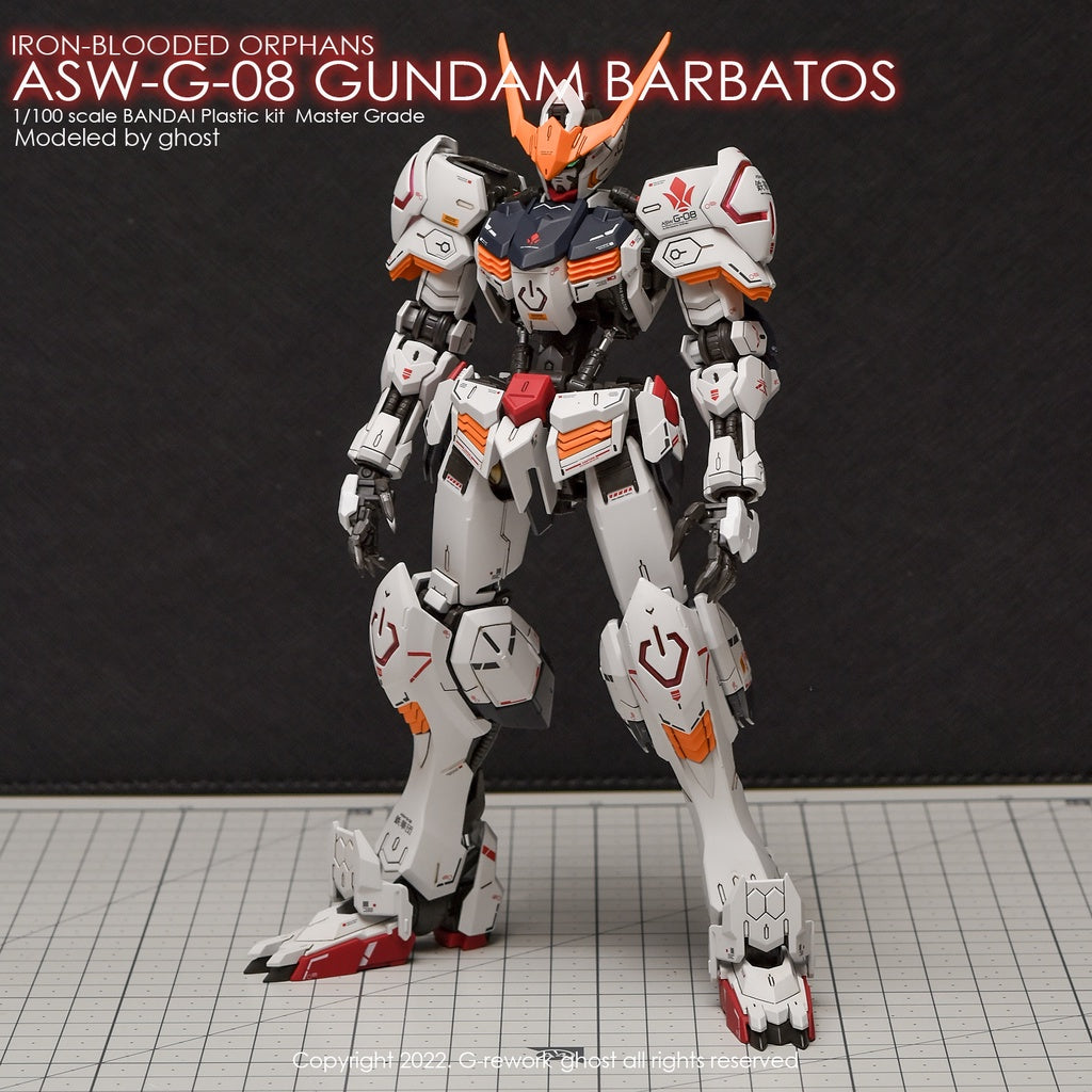 G-Rework MG Barbatos custom design water decal (Renew June 2022)