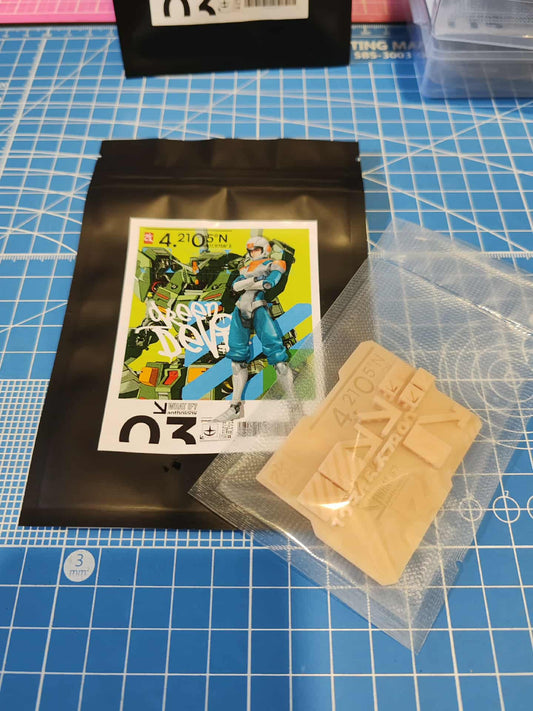 Ver. Ed Anthology 03 3D printed emblems [Limited Edition]