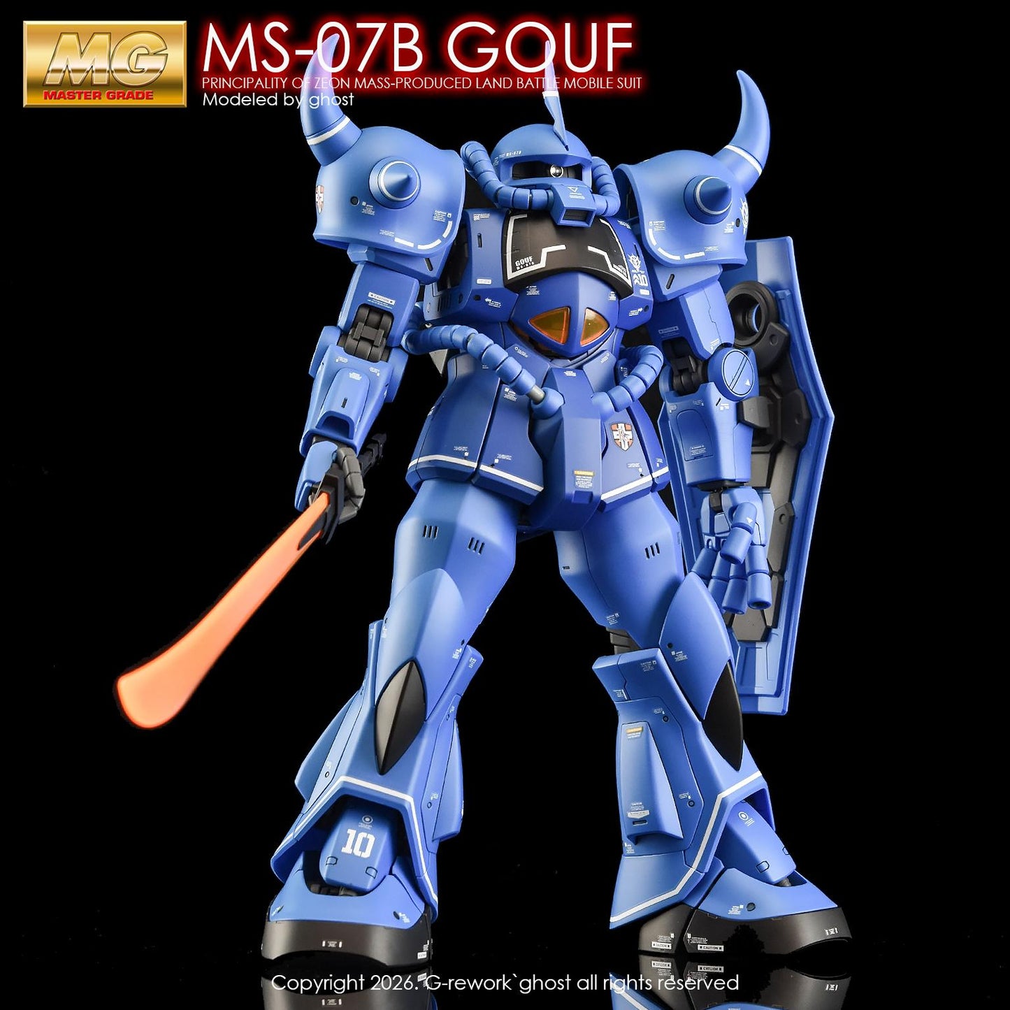 G-Rework [MG] GOUF 2.0 (WATER DECAL ONLY)
