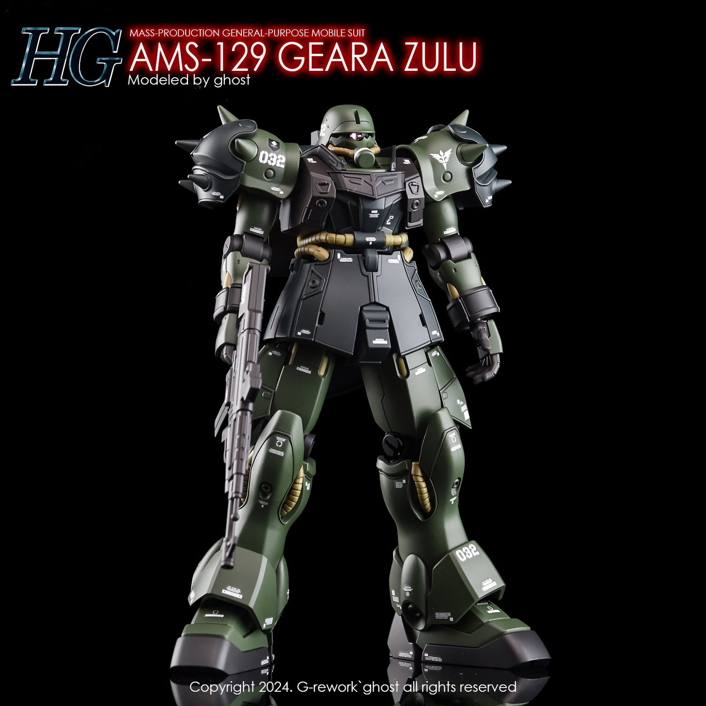 G-Rework HG GEARA ZULU (water slide water)