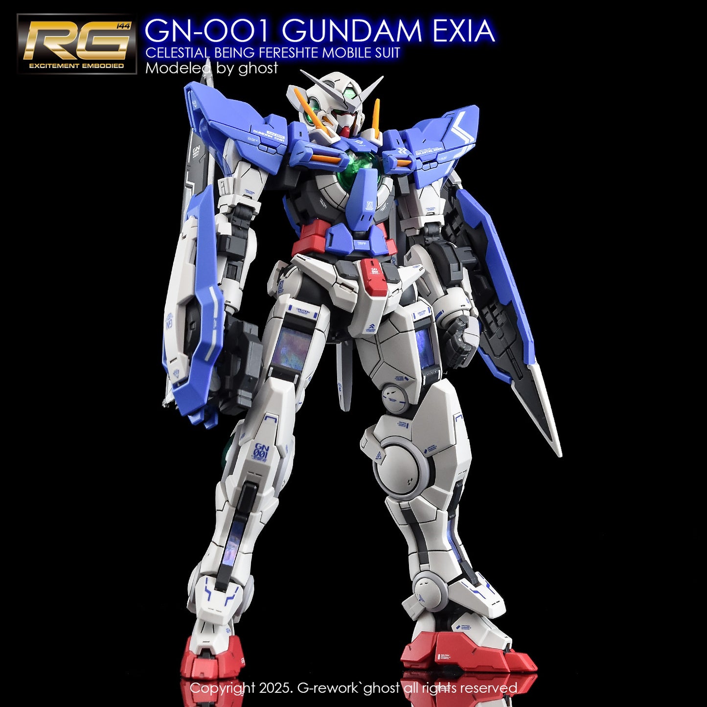 G-Rework [RG] GUNDAM EXIA (Water slide decal ONLY)