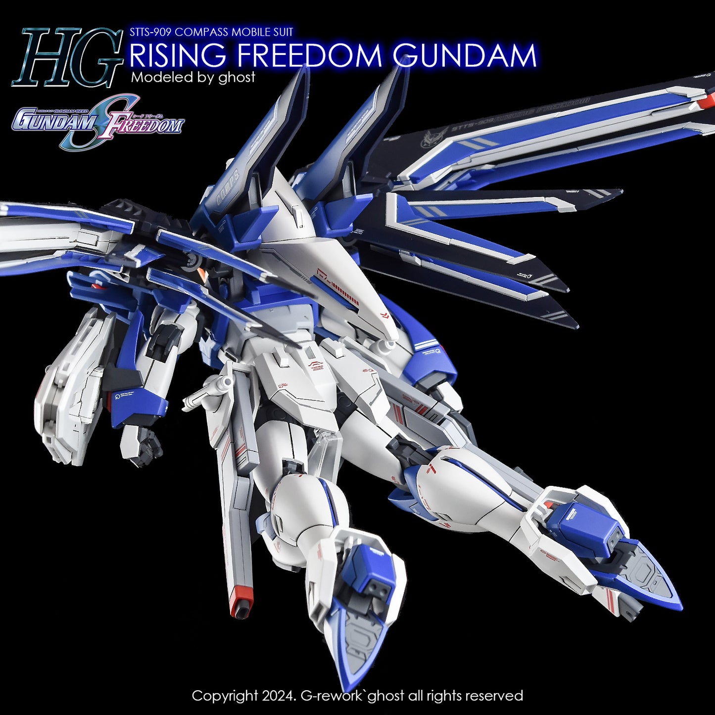 G-REWORK RISING FREEDOM GUNDAM (Water slide decal) – Becky Customizer Store