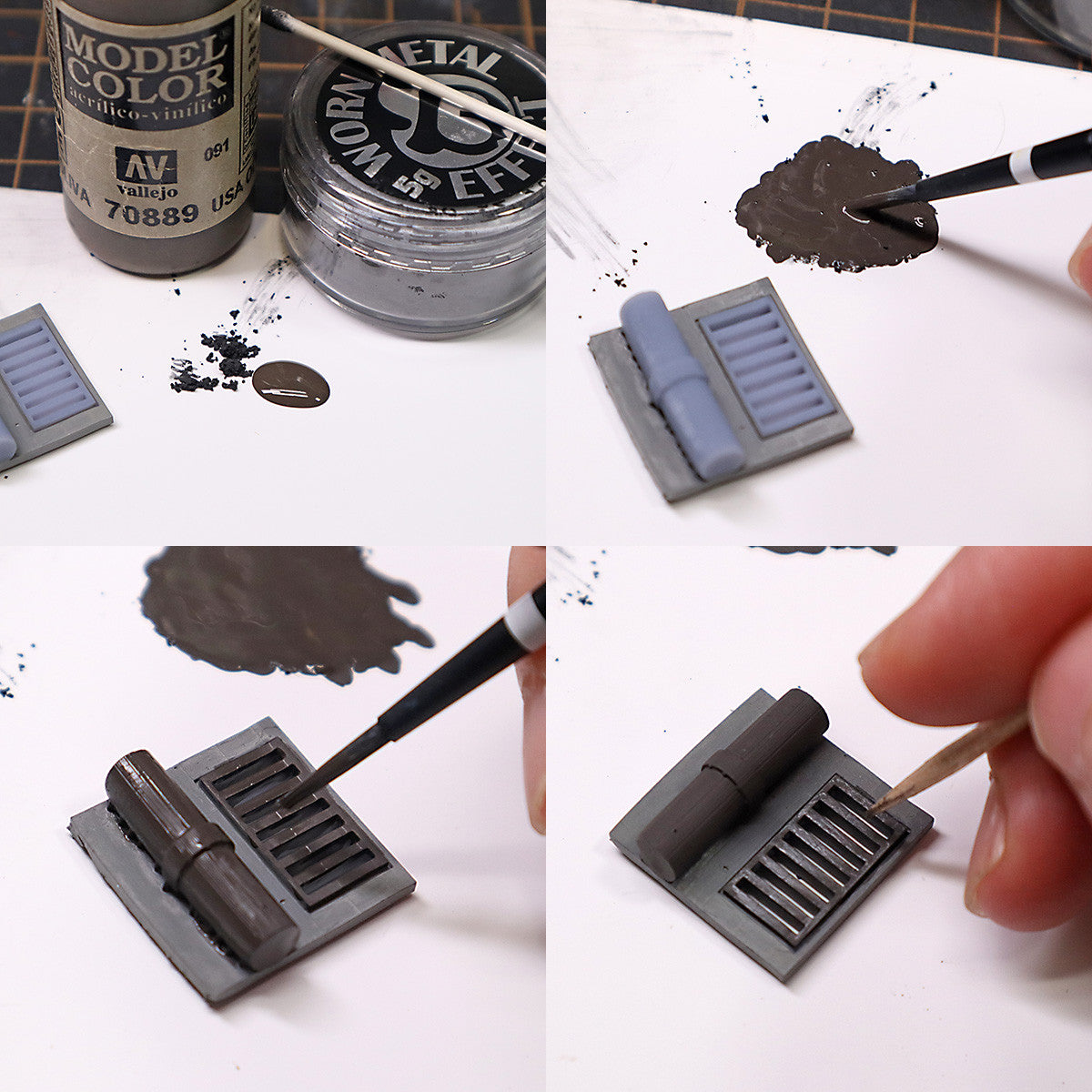Becky Customizer Worn Metal effect (BCS-C66C) Metallic powder