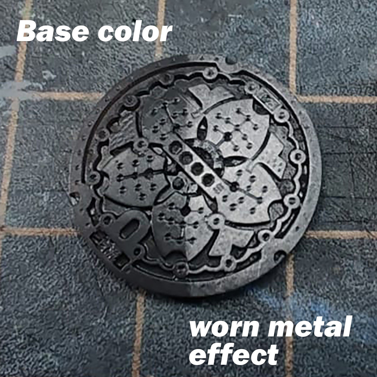 Becky Customizer Worn Metal effect (BCS-C66C) Metallic powder