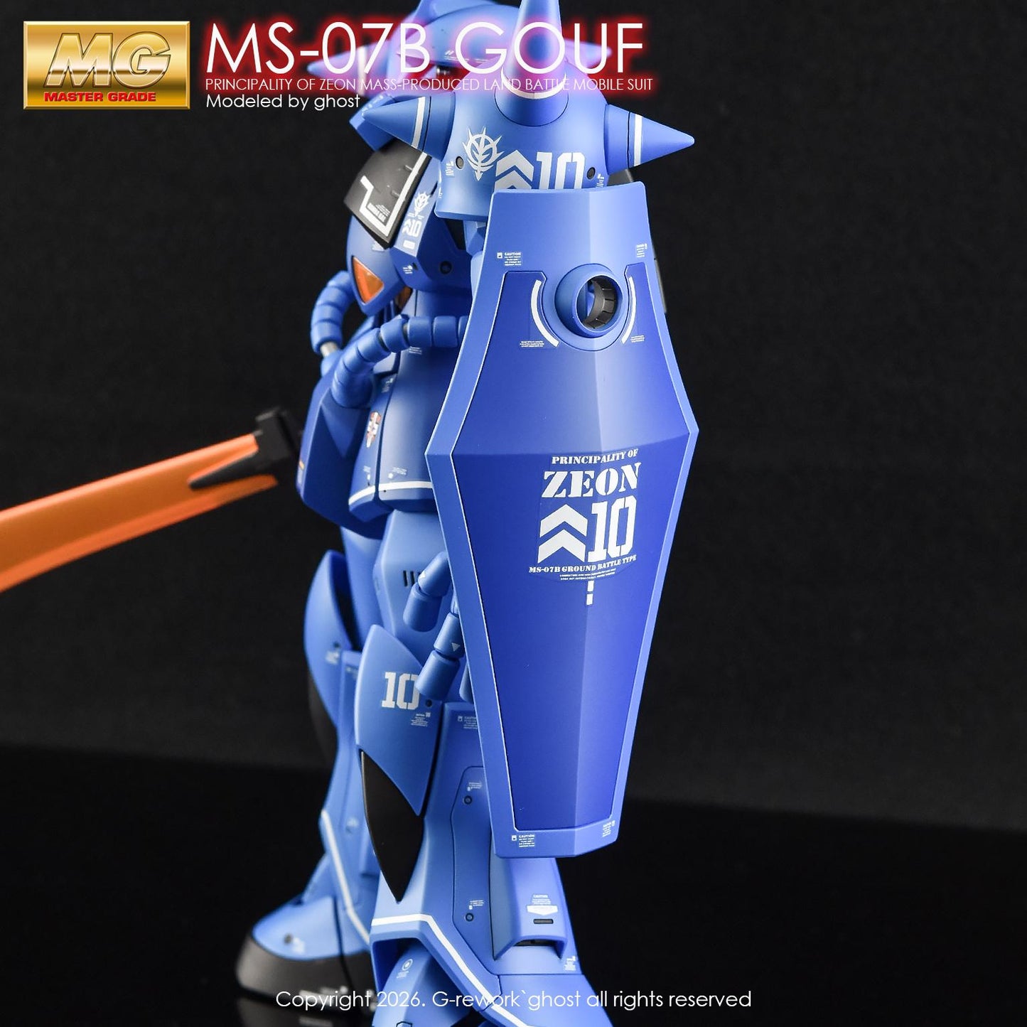 G-Rework [MG] GOUF 2.0 (WATER DECAL ONLY)