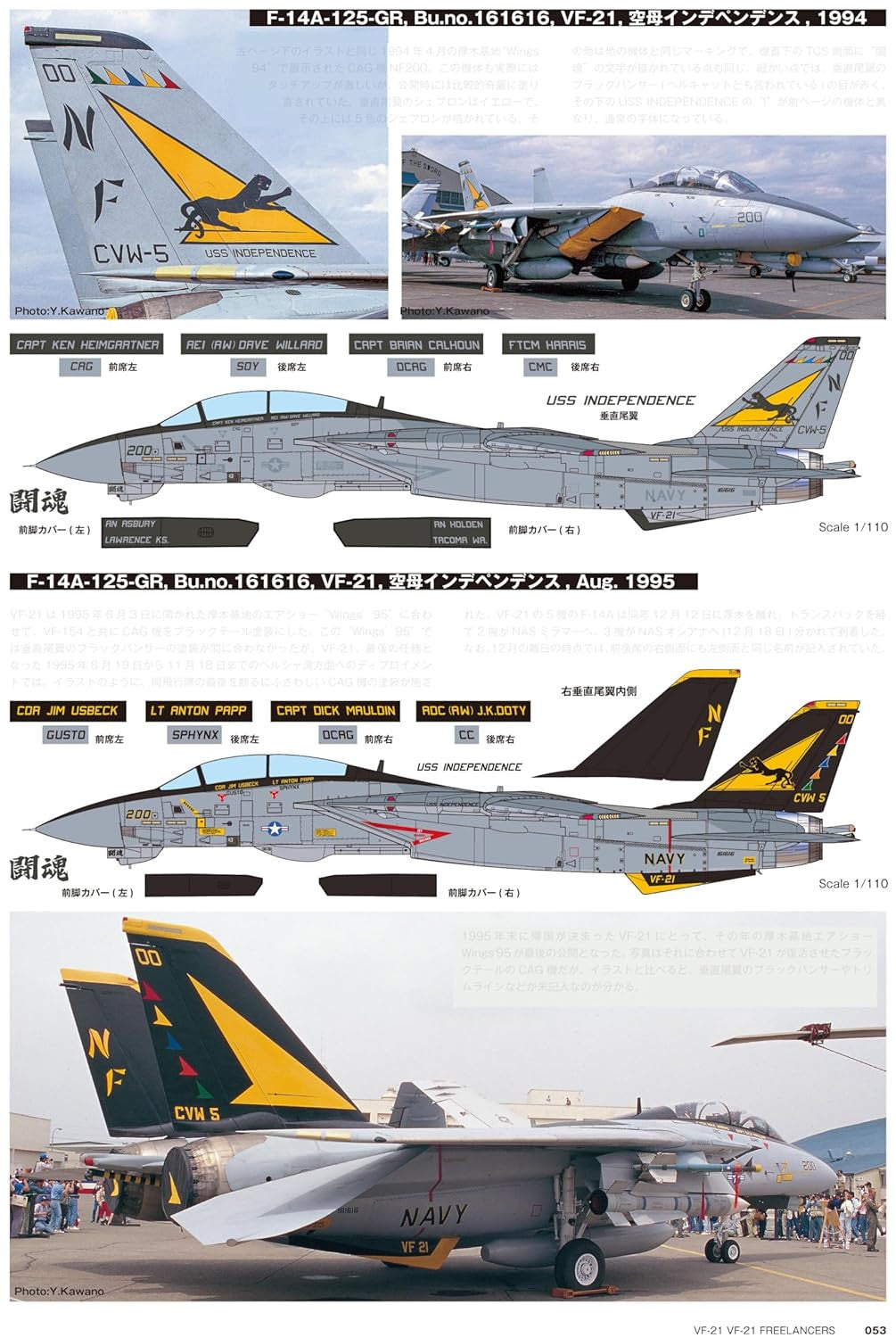 ModelArt Tomcat Squadron 1: F14 Tomcat Squadron history guide (Japanese)