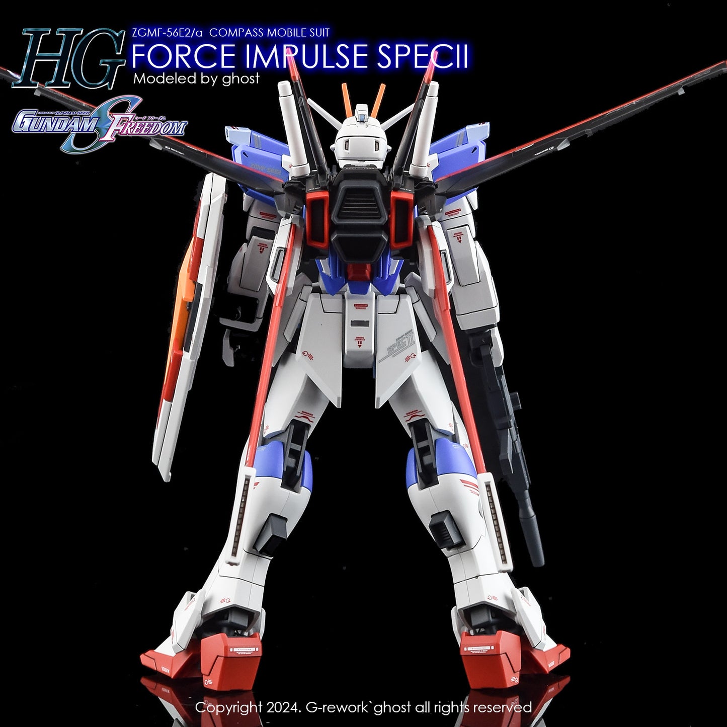 G-Rework [HG] SEED FORCE IMPULSE GUNDAM (water slide decal)