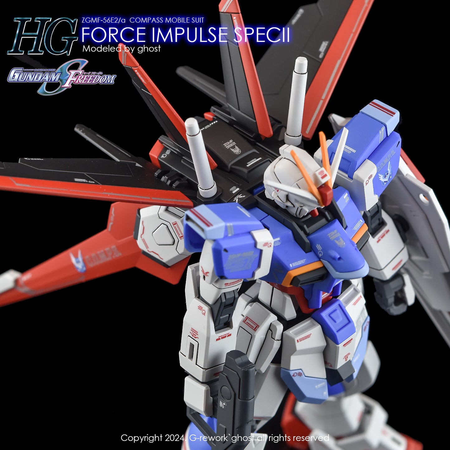 G-Rework [HG] SEED FORCE IMPULSE GUNDAM (water slide decal)