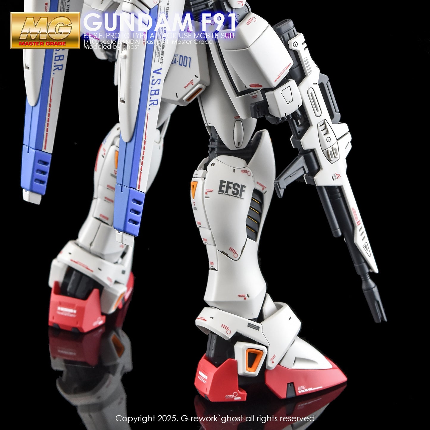G-Rework [MG] GUNDAM F91 Ver.2.0 (WATER DECAL ONLY)