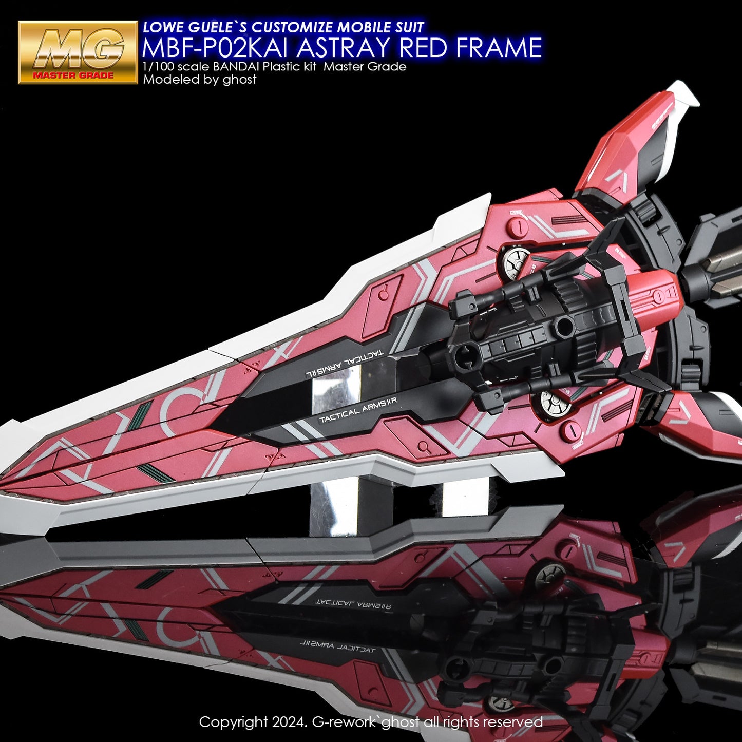 G-Rework MG ASTRAY RED FRAME Kai (Water Slide Decal)