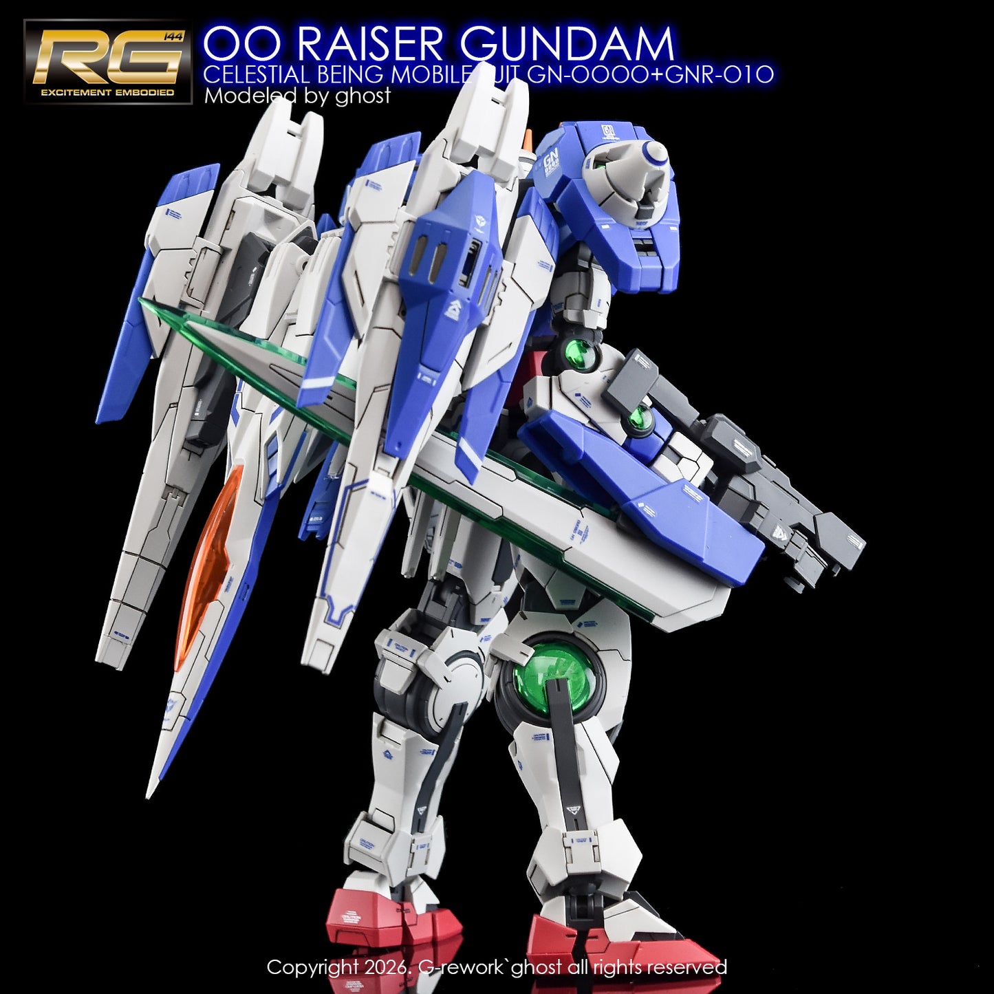 G-Rework [RG] OO RAISER (Water Slide ONLY)