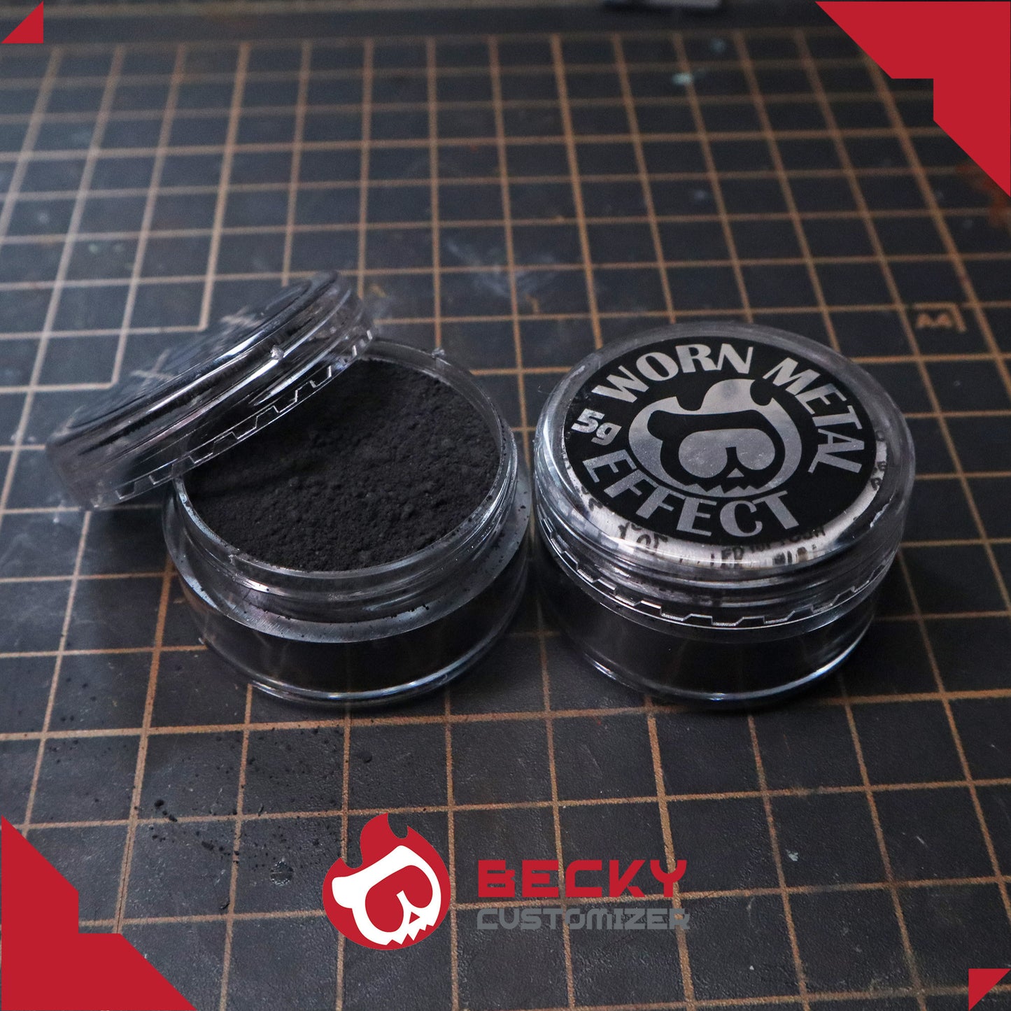 Becky Customizer Worn Metal effect (BCS-C66C) Metallic powder