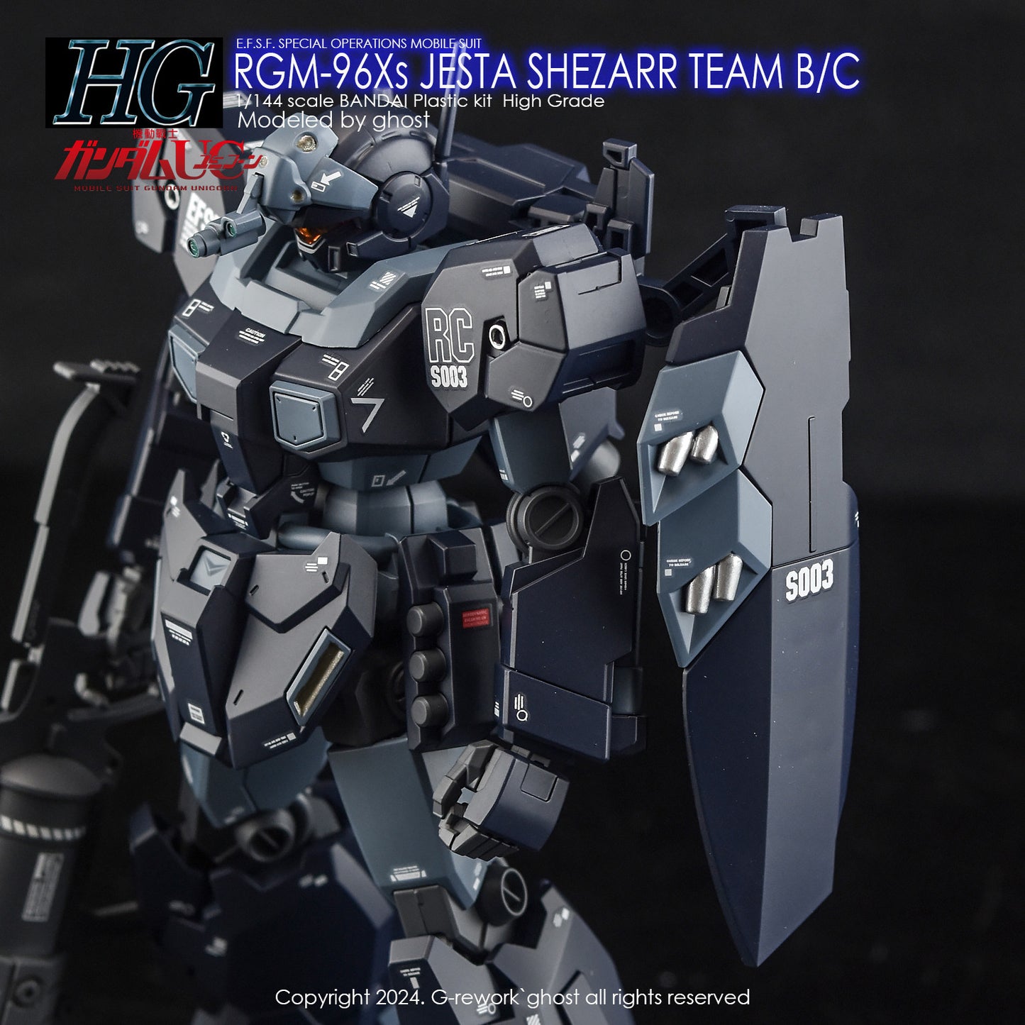 G-Rework [HG] RGM-96Xs JESTA SHEZARR TYPE B/C (water slide decal)